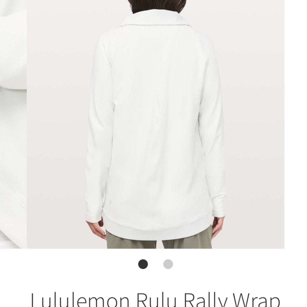 Lululemon Rulu Rally Wrap jacket - Picture 8 of 9